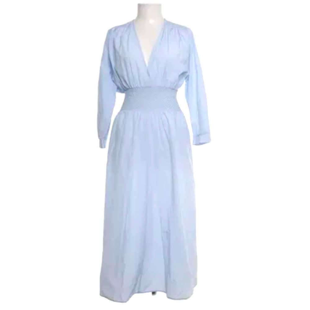 ZARA Light Blue Midi Dress